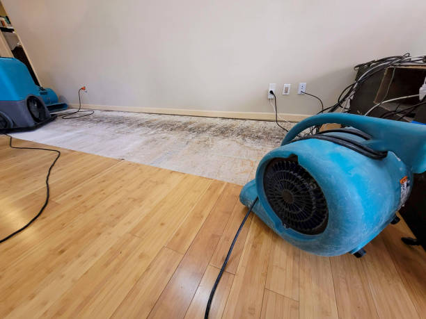 Professional Emergency Water Damage technician working in Hunter, OH